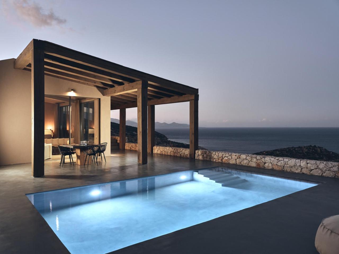 Vais Luxury Villas Agios Nikolaos  Esterno foto